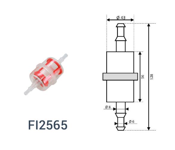 Filtro de Combustible Diesel y Gasolina