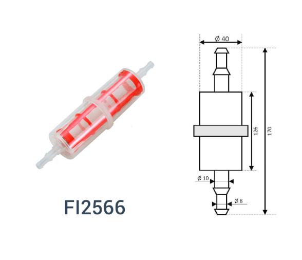 Filtro de Combustible Diesel y Gasolina