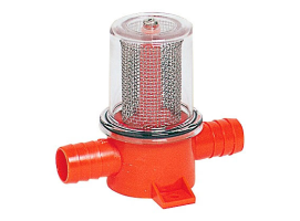 Flush Mount Filter for Bilge Pumps and Showers