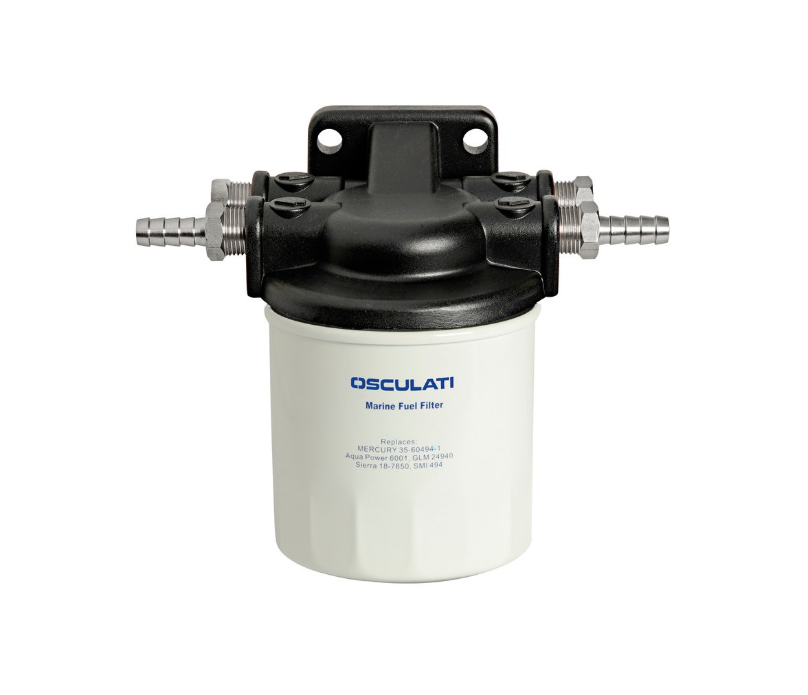 10-micron gasoline filter with disposable cartridge