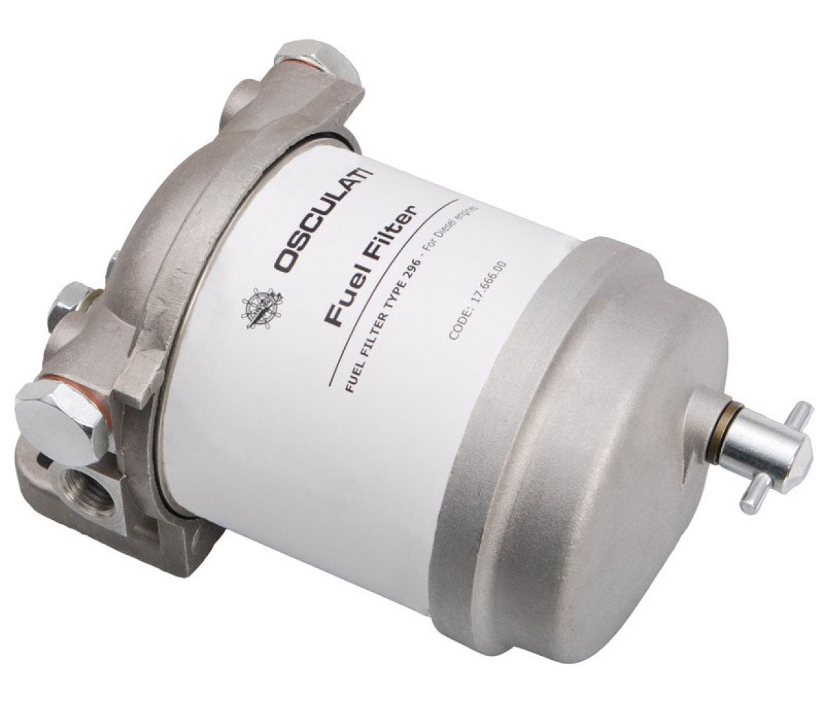 Filtro Diesel Tipo CAV con Purga de Agua