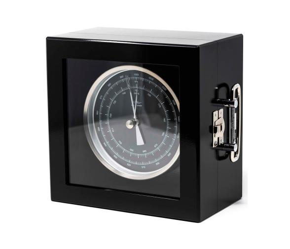 Fischer Barómetro Aneroide de Precisión Edición Negra 103CH