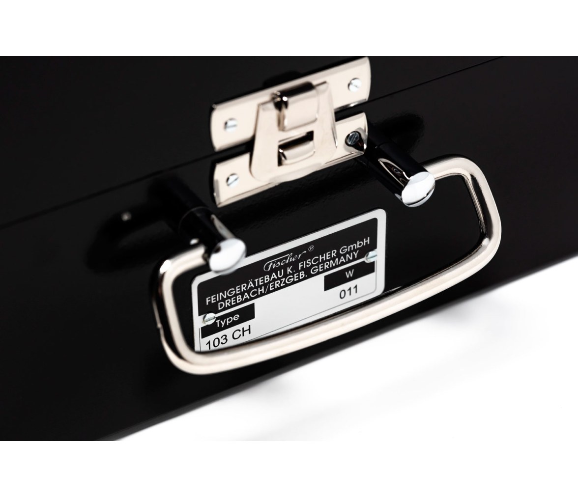 Fischer Barómetro Aneroide de Precisión Edición Negra 103CH