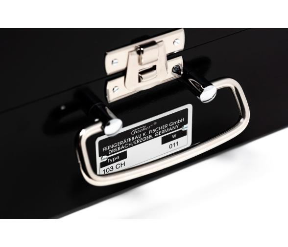 Fischer Barómetro Aneroide de Precisión Edición Negra 103CH