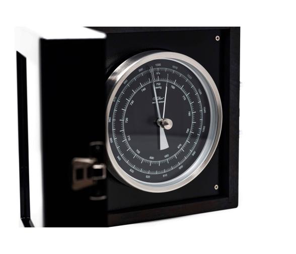 Fischer Barómetro Aneroide de Precisión Edición Negra 103CH