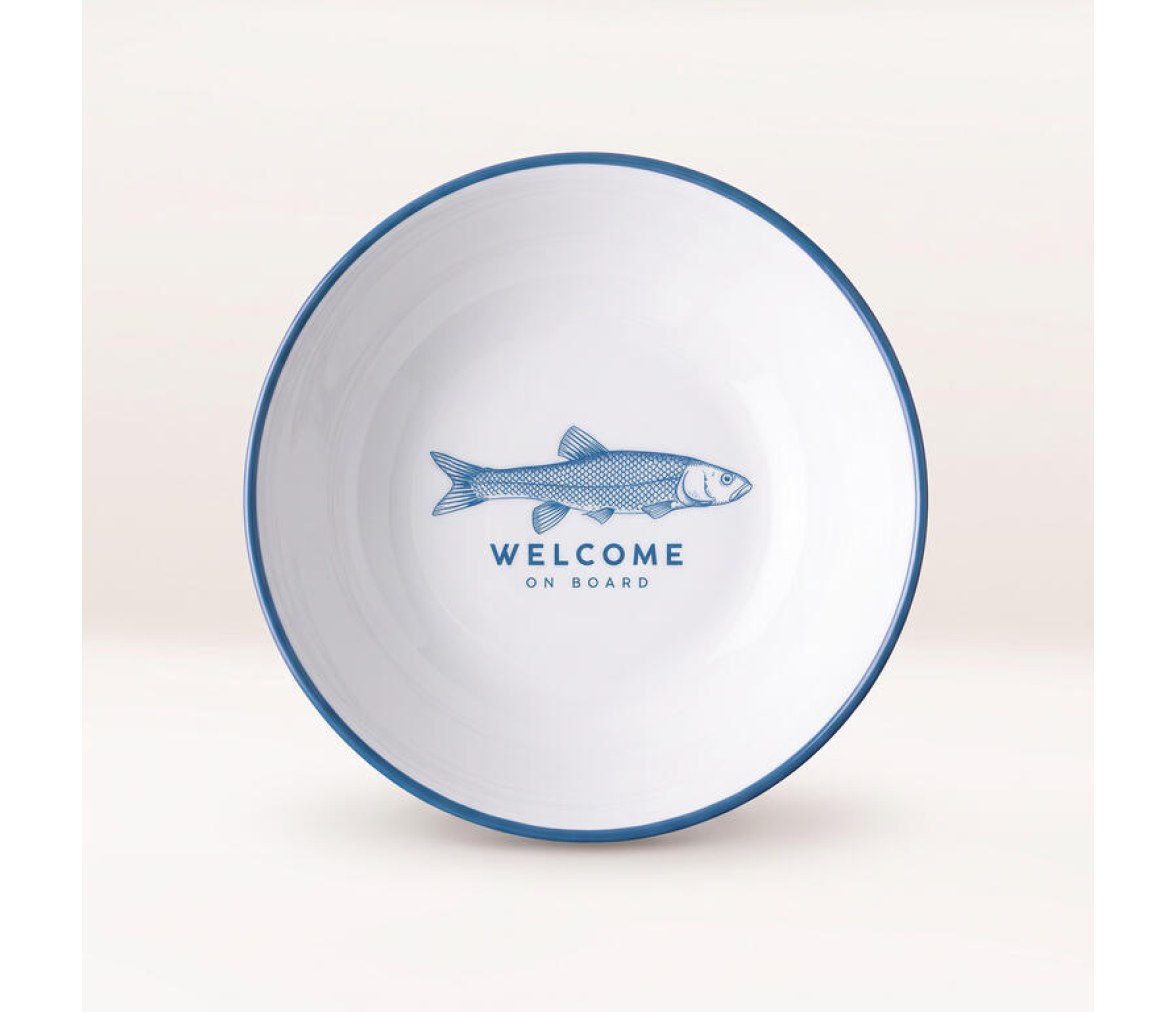 Fish - Cuenco Sopa, Set 6u. - Marine Business