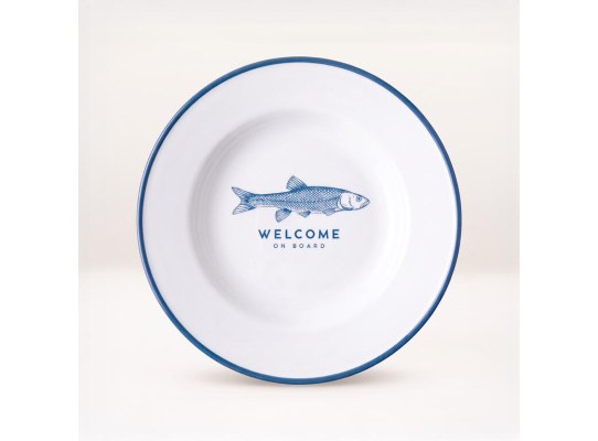 Fish - Plato Postre, Set 6u. - Marine Business