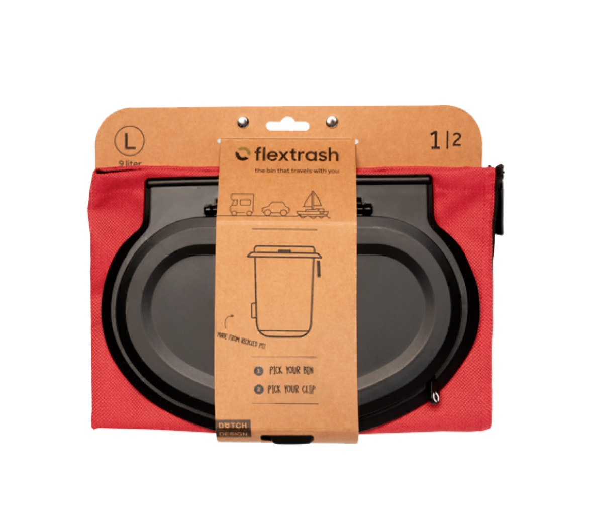 Flextrash Papelera Portatil 9L