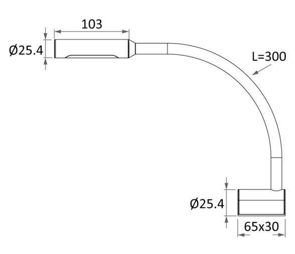 Foco de Lectura Led Articulado