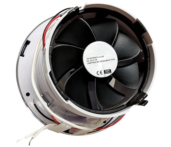 Foco de Luz LED con Extractor