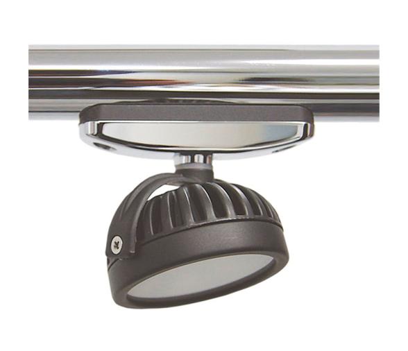 Foco Exterior para encajar en Tubo de Acero