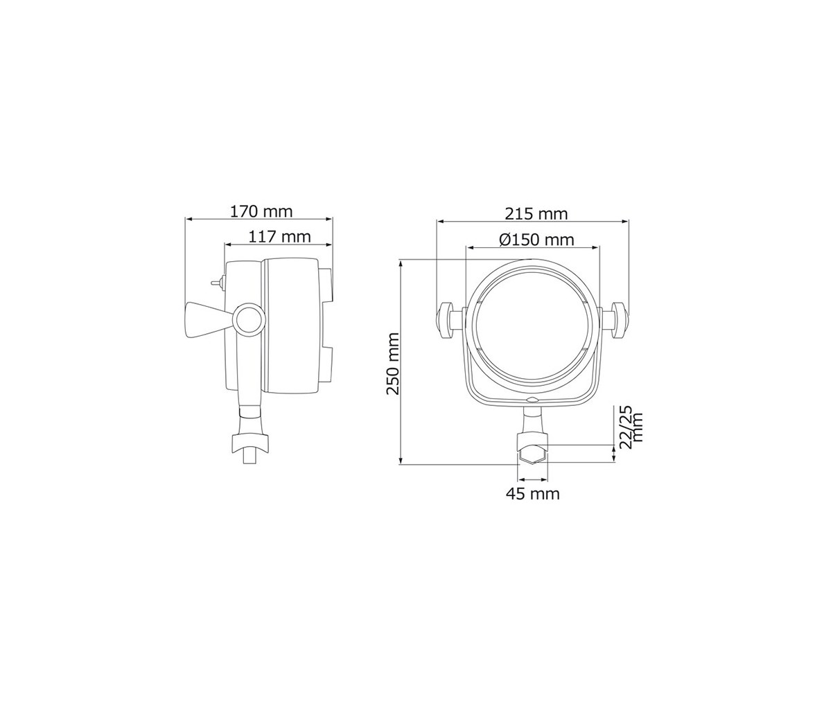 LED Waterproof Spot Light