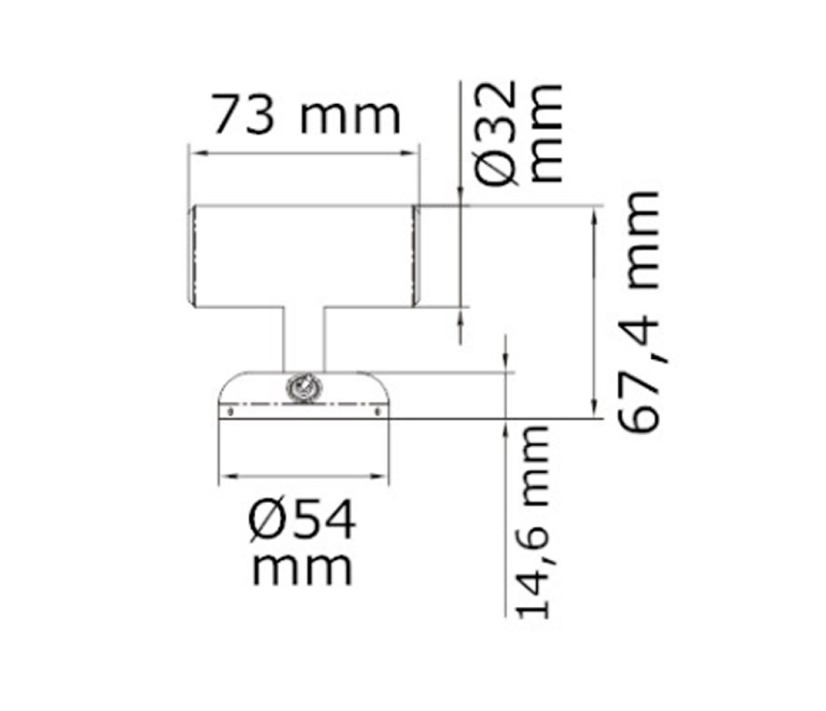 Foco LED Ambiente Doble Luz
