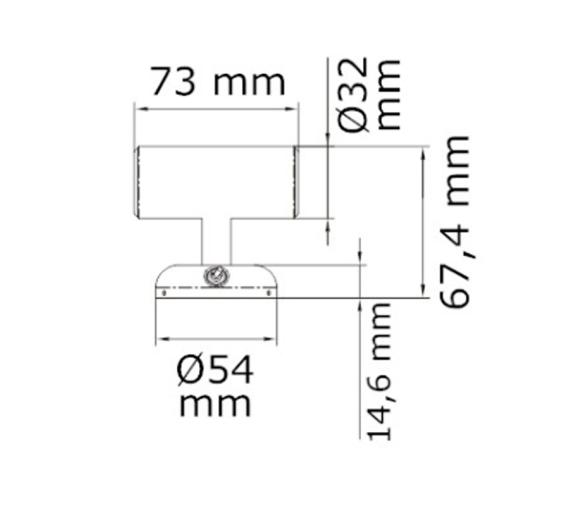 Foco LED Ambiente Doble Luz
