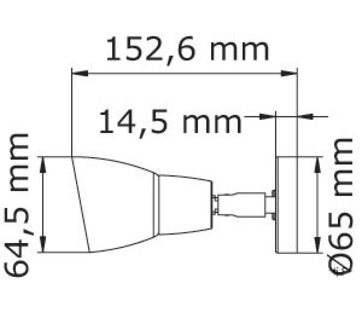 Foco LED Articulado con Interruptor