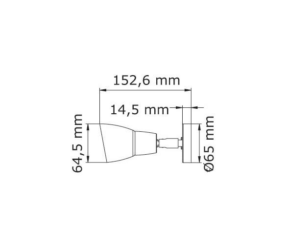 Foco LED Articulado con Interruptor
