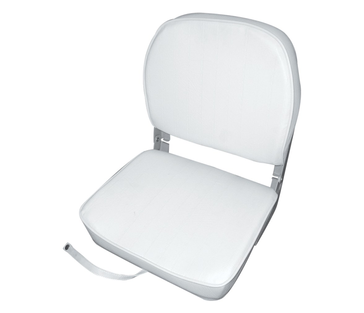 Silla plegable, blanca