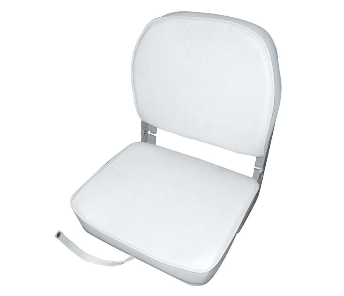 Silla plegable, blanca