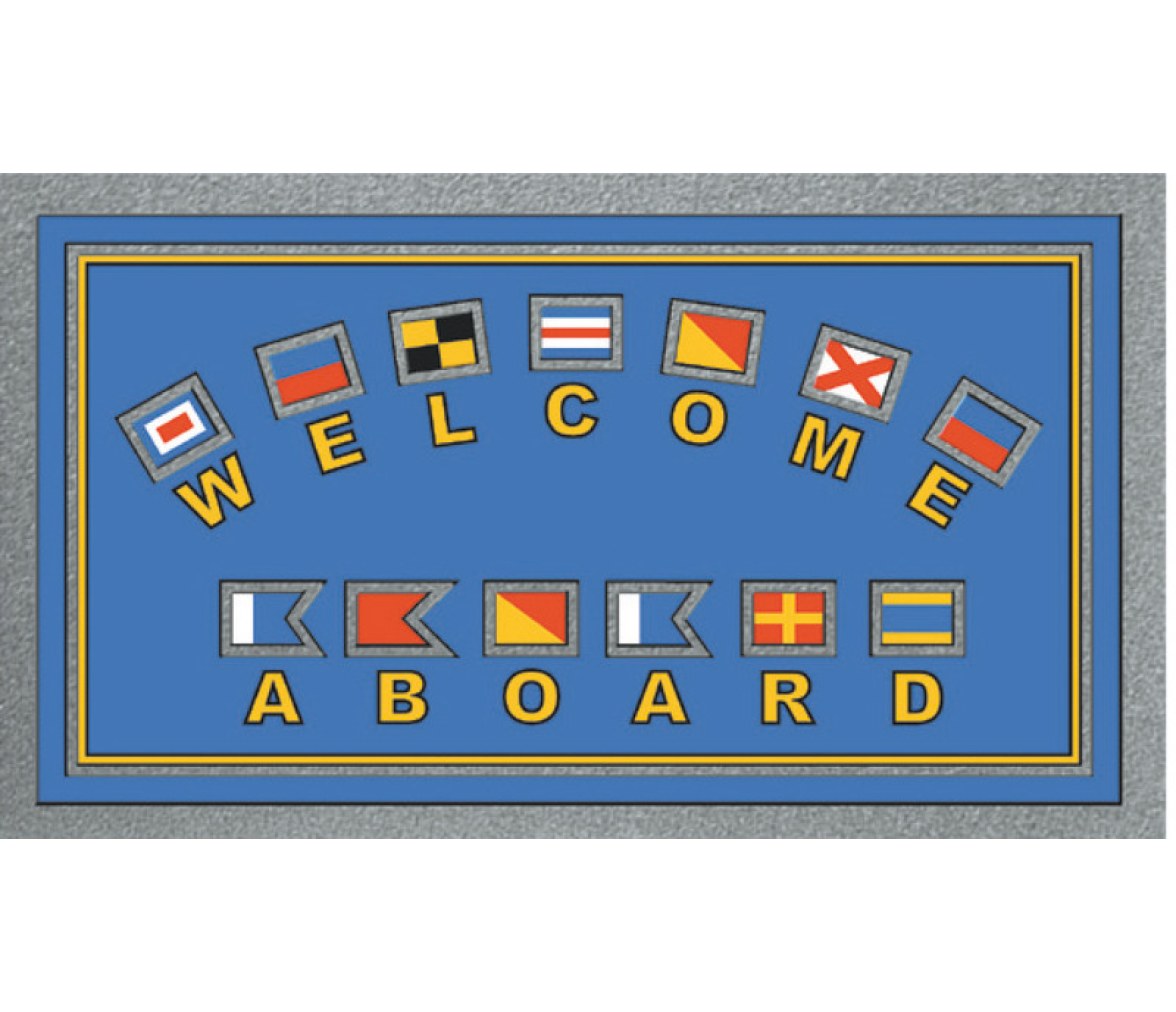 Alfombrilla antideslizante rectangular de Doormat, 40x68 cm