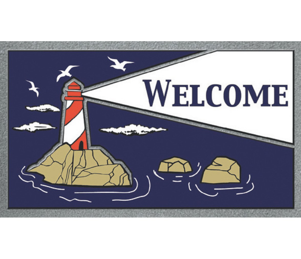 Alfombrilla antideslizante rectangular de Doormat, 40x68 cm