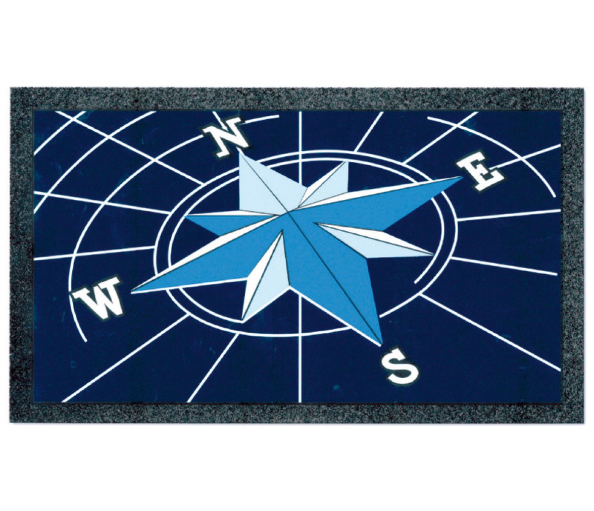Alfombrilla antideslizante rectangular de Doormat, 40x68 cm