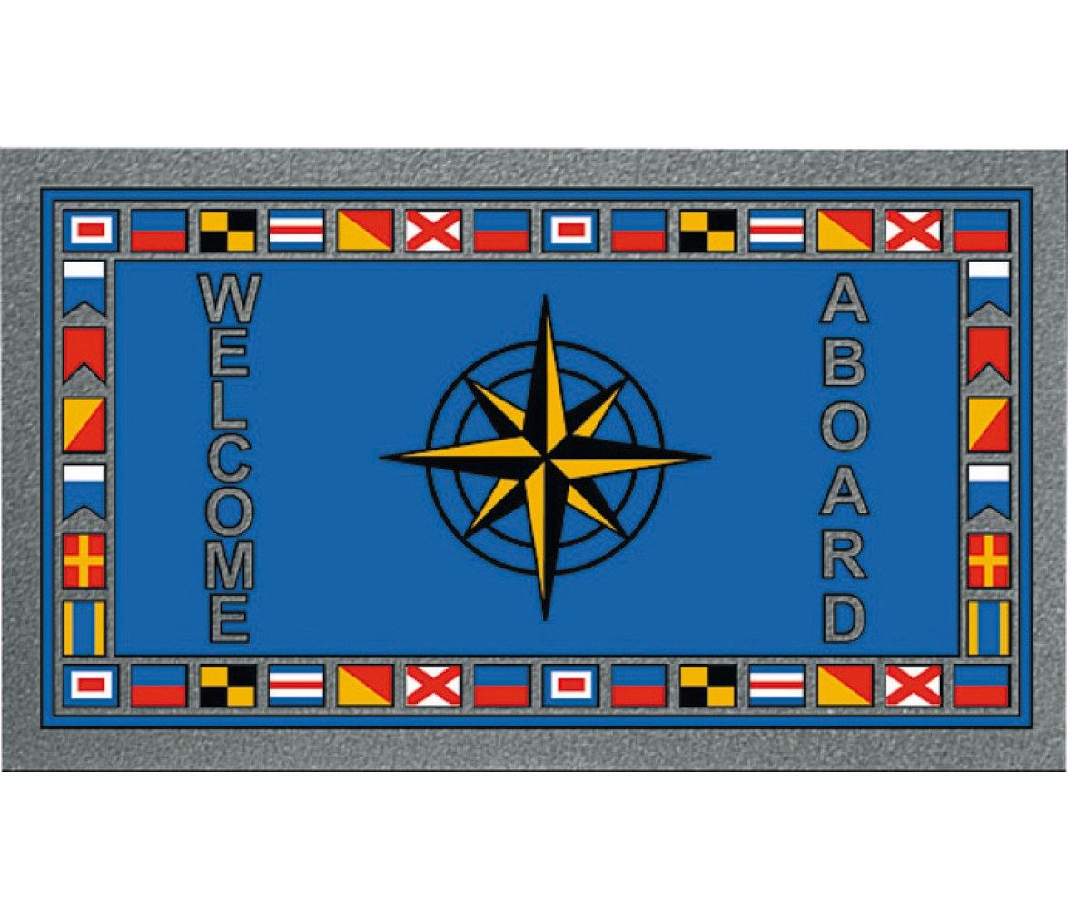 Alfombrilla antideslizante rectangular de Doormat, 40x68 cm
