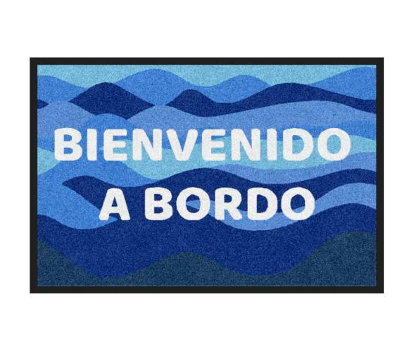 Alfombra Antideslizante Bienvenido a Bordo