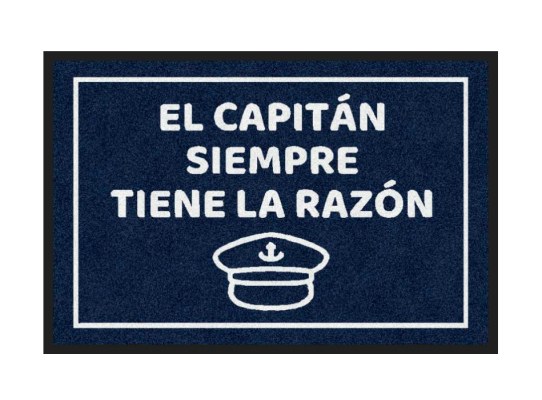 Alfombra Antideslizante Capitán Azul