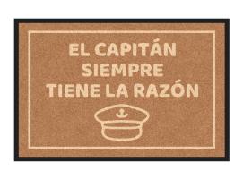 Alfombra Antideslizante Capitán Marrón