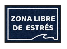 Alfombra Antideslizante Libre de Estrés Azul