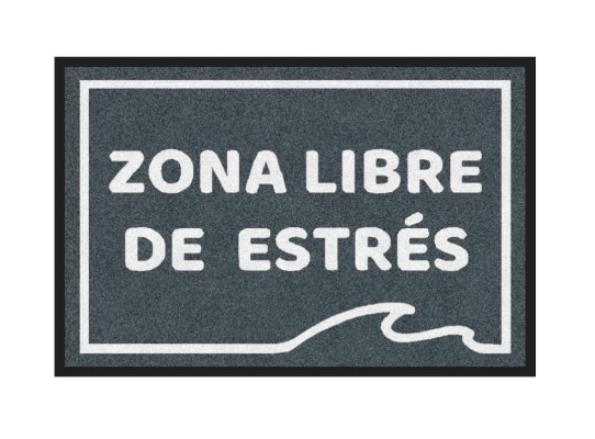 Alfombra Antideslizante Libre de Estrés Gris