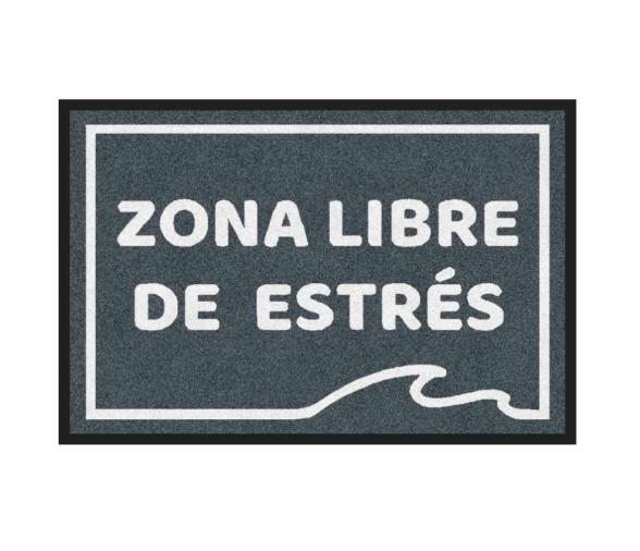 Alfombra Antideslizante Libre de Estrés Gris