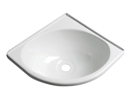 Fregadero Angular ABS blanco