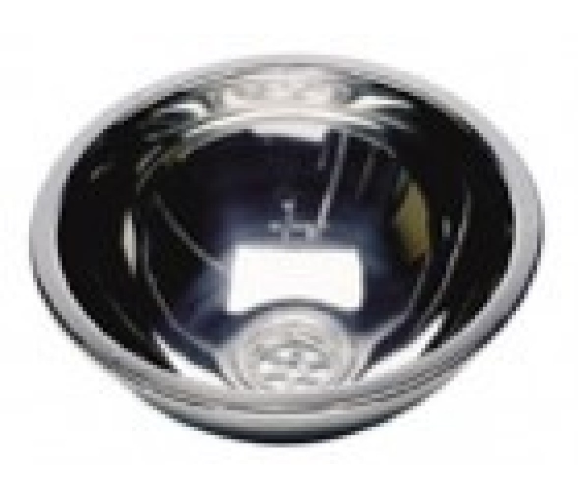 Lavabo Inox Redondo Fondo Curvo