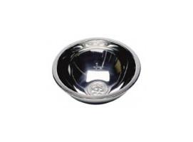 Lavabo Inox Redondo Fondo Curvo