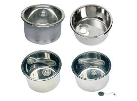 Fregadero Inox Redondo Fondo Recto