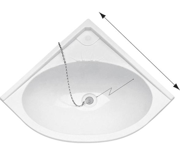 Fregadero-Lavabo Angulo de Plastico Plastimo