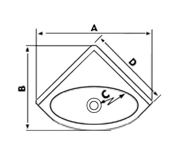 Fregadero-Lavabo Angulo de Plastico Plastimo