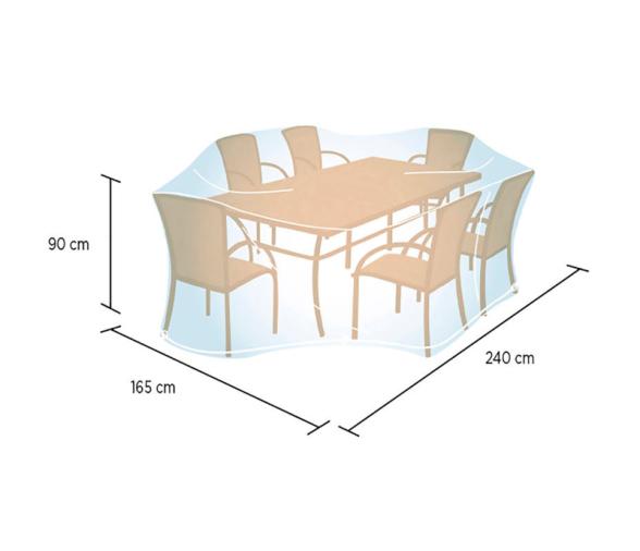 Campingaz Funda Cubre Mesa Rectangular/Ovalada L