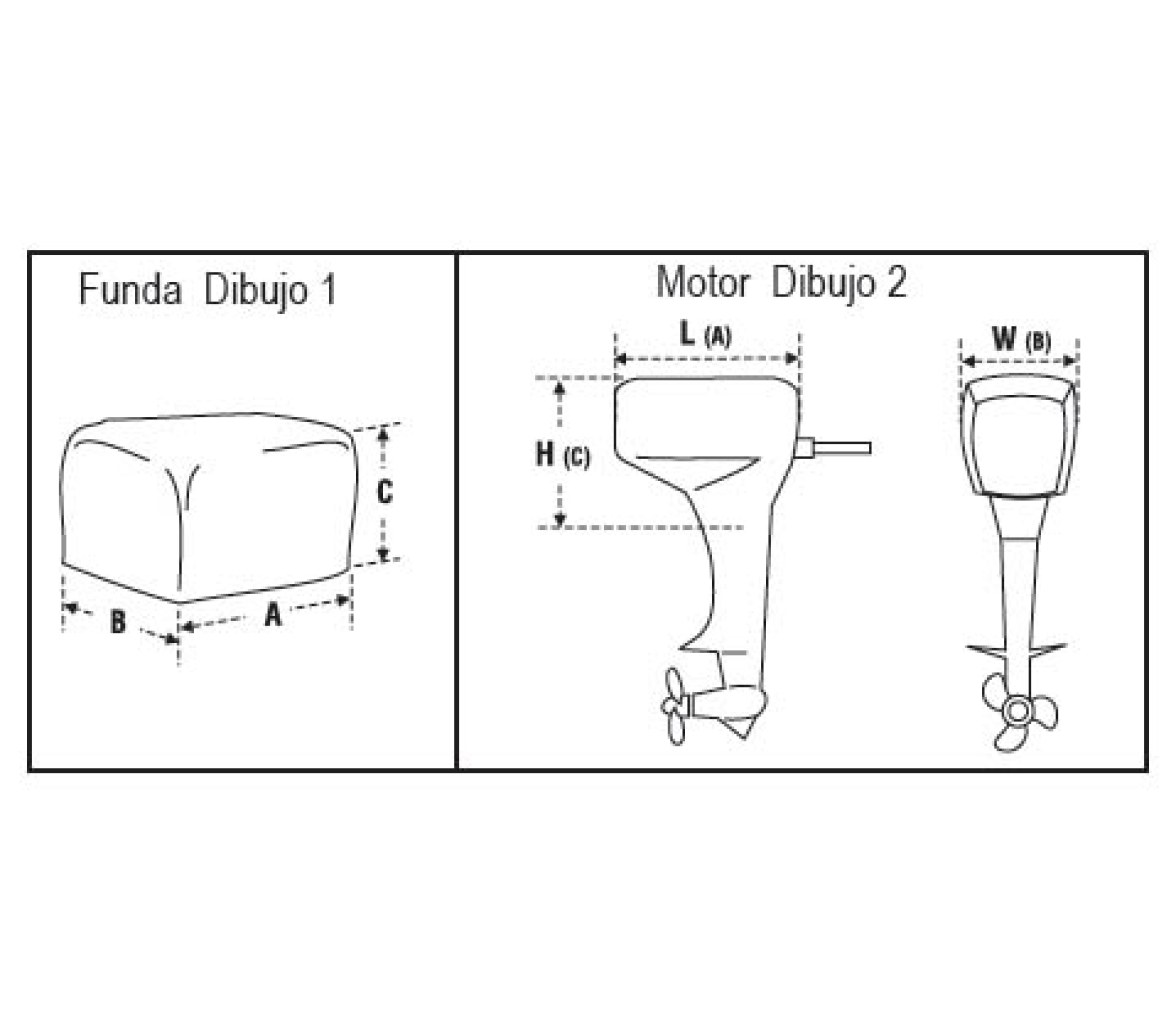 Funda Motor Fueraborda