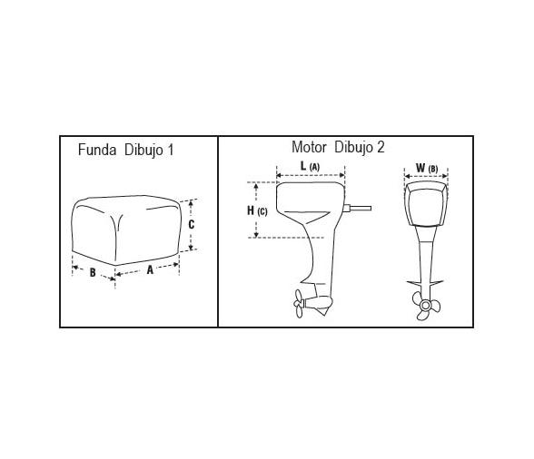 Funda Motor Fueraborda