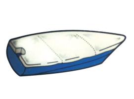 Funda para Embarcacion Tradicional Plana