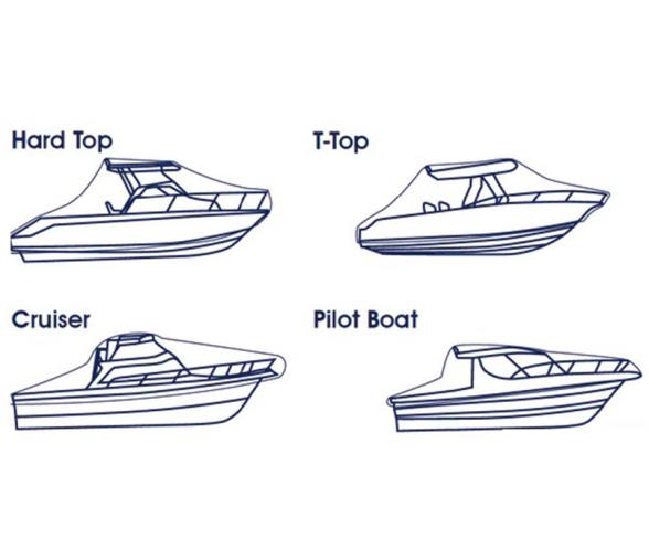 Funda para Embarcacion Jumbo Universal Gris