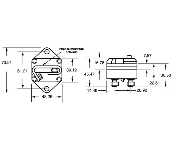 Fusible Rearmable Magnetotermico Version Empotrable