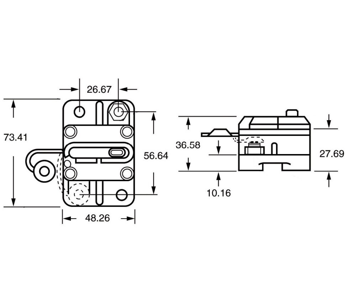 Fusible Rearmable Magnetotermico Version Externa
