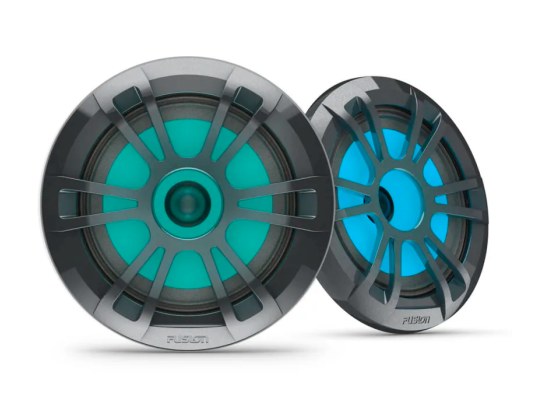 Fusion Altavoces Gris Serie EL Sport con LED 6.5"