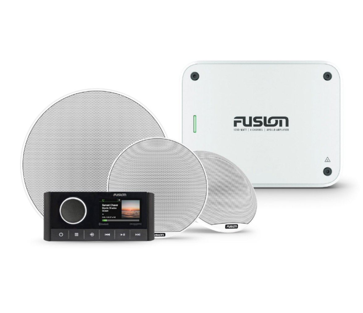 Fusion Pack MS-RA670+2 Signature Classic White 6.5"+Amplifier+Subwofer
