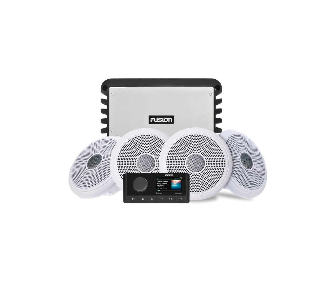 Fusion Pack RA210+ 4 XS Clásico Blanco 6,5"+Amplificador