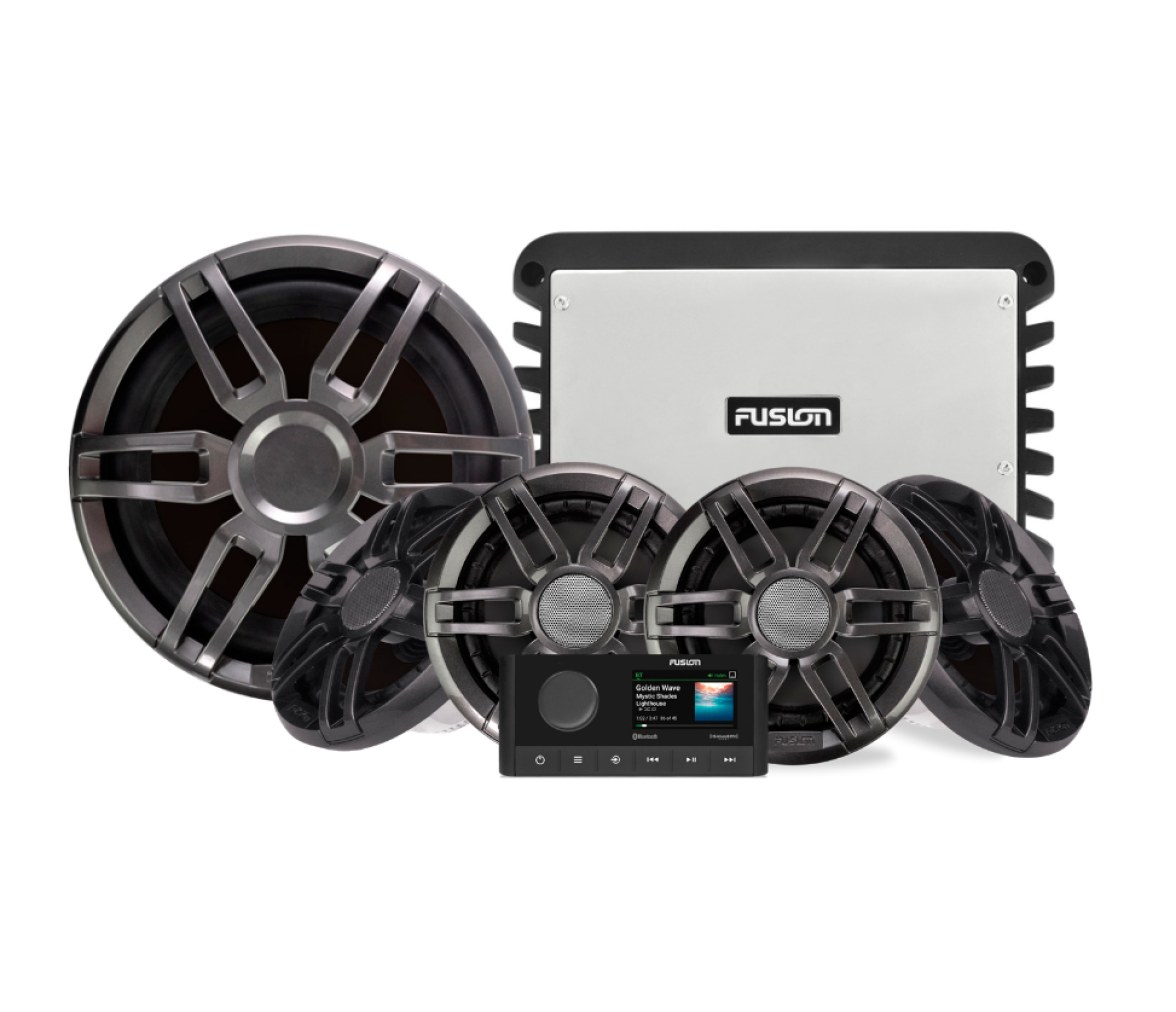 Fusion Pack RA210+ 4 XS Gris Sport 6,5"+Subwofer+Amplificador