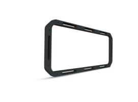 Fusion Soportes de montaje para accesorios de panel de sonido- Negro 16mm